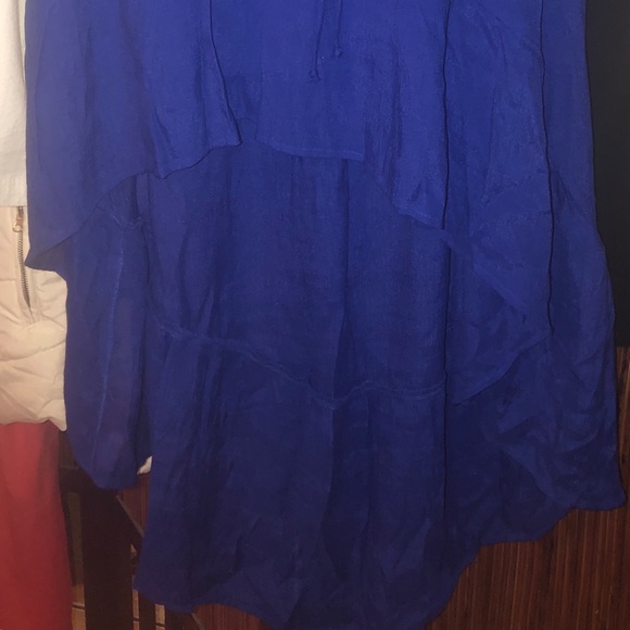 Royal Hi Low Skirt - Picture 2 of 3